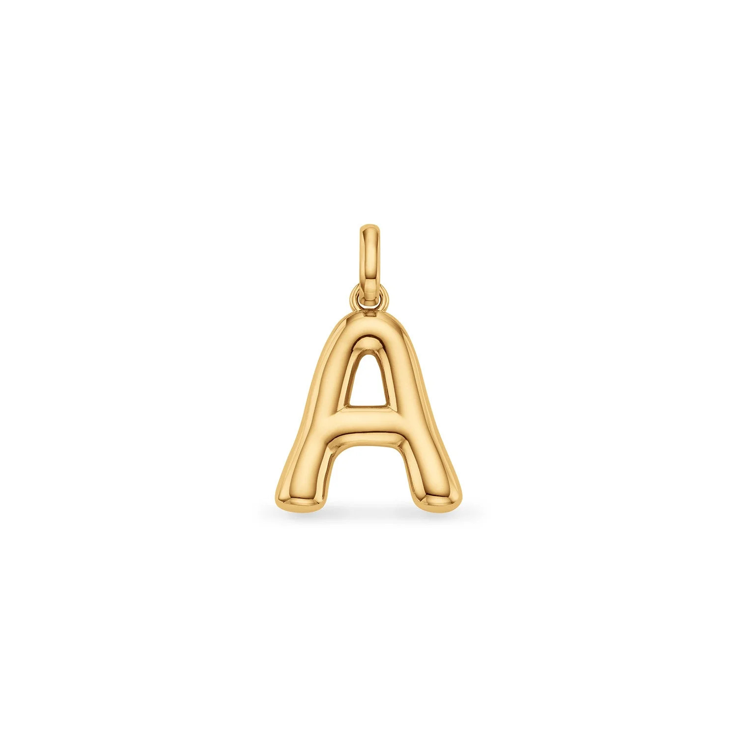 Molten Initial Pendant (Gold) | Abbott Lyon