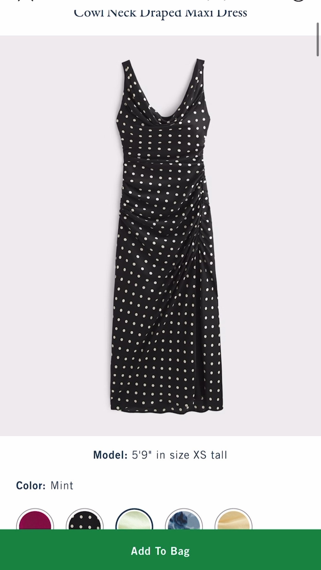 Abercrombie & Fitch Sale! Linking one of their best sellers and my favorites for any occasion! On sale now and comes in a variety of beautiful colors and patterns. Cowl Neck Draped Maxi Dress


#LTKStyleTip #LTKSaleAlert #LTKWedding