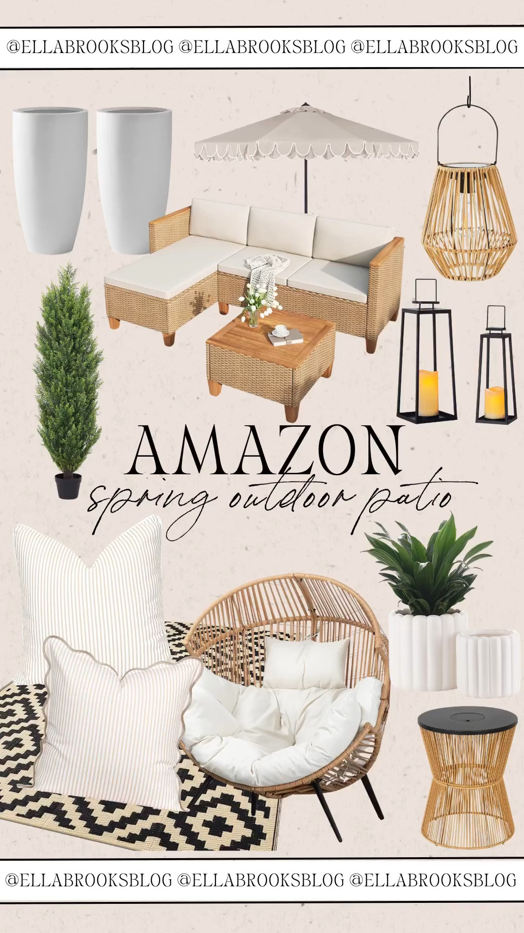 Amazon spring outdoor patio!

Amazon home, outdoor furniture, backyard living, outdoor pillows, wicker furniture, seasonal home decor

#LTKSeasonal #LTKHome