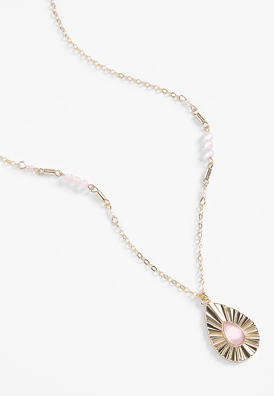 Gold Sunburst Pendant Necklace | Maurices