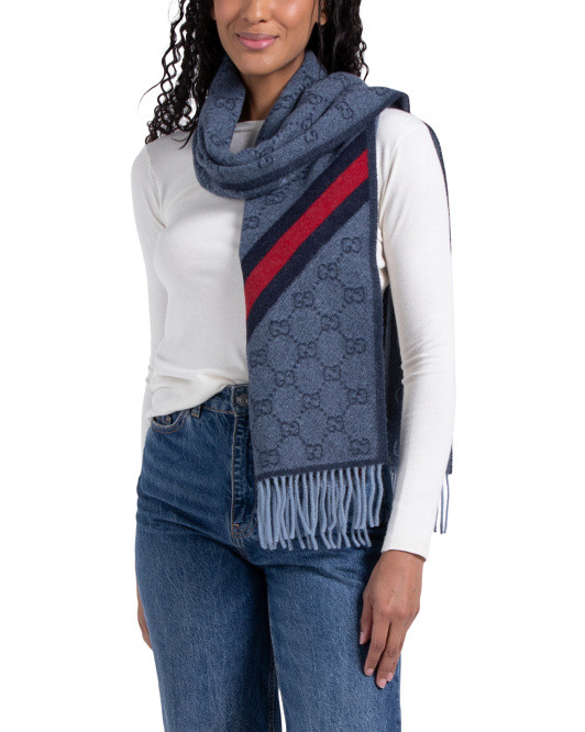 Made In Italy Wool Luxury Scarf | TJ Maxx