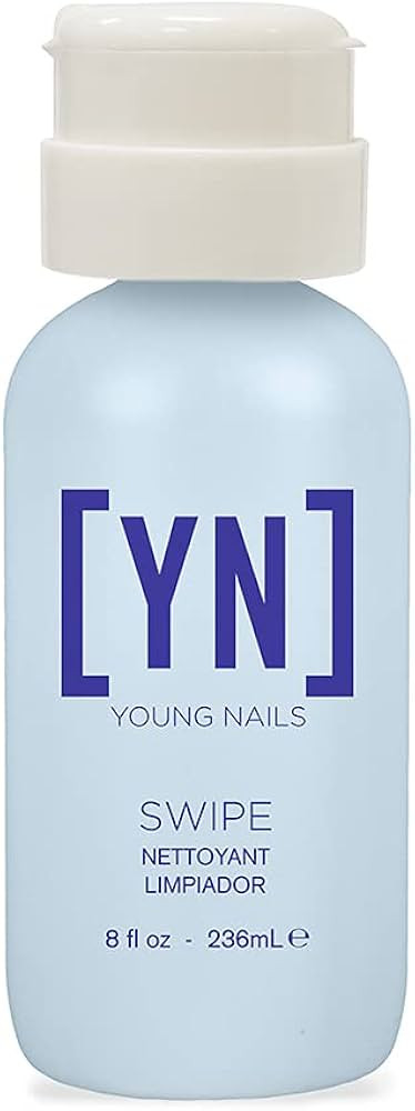 Young Nails Swipe | Prep Nail Plate by Dehydrating and Cleansing | Removes Dust, Dirt, Oils, and ... | Amazon (US)