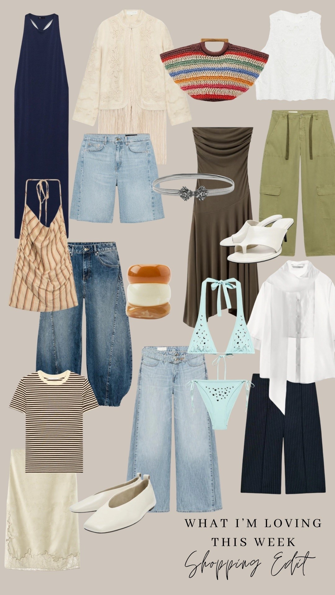 This weeks shopping faves from mango and Zara