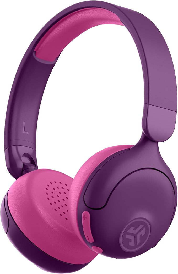 JLab, JBuddies ANC, 2 in 1 Kids Headphones, Active Noise Cancelling Wireless + Wired Over Ear, Pu... | Amazon (US)
