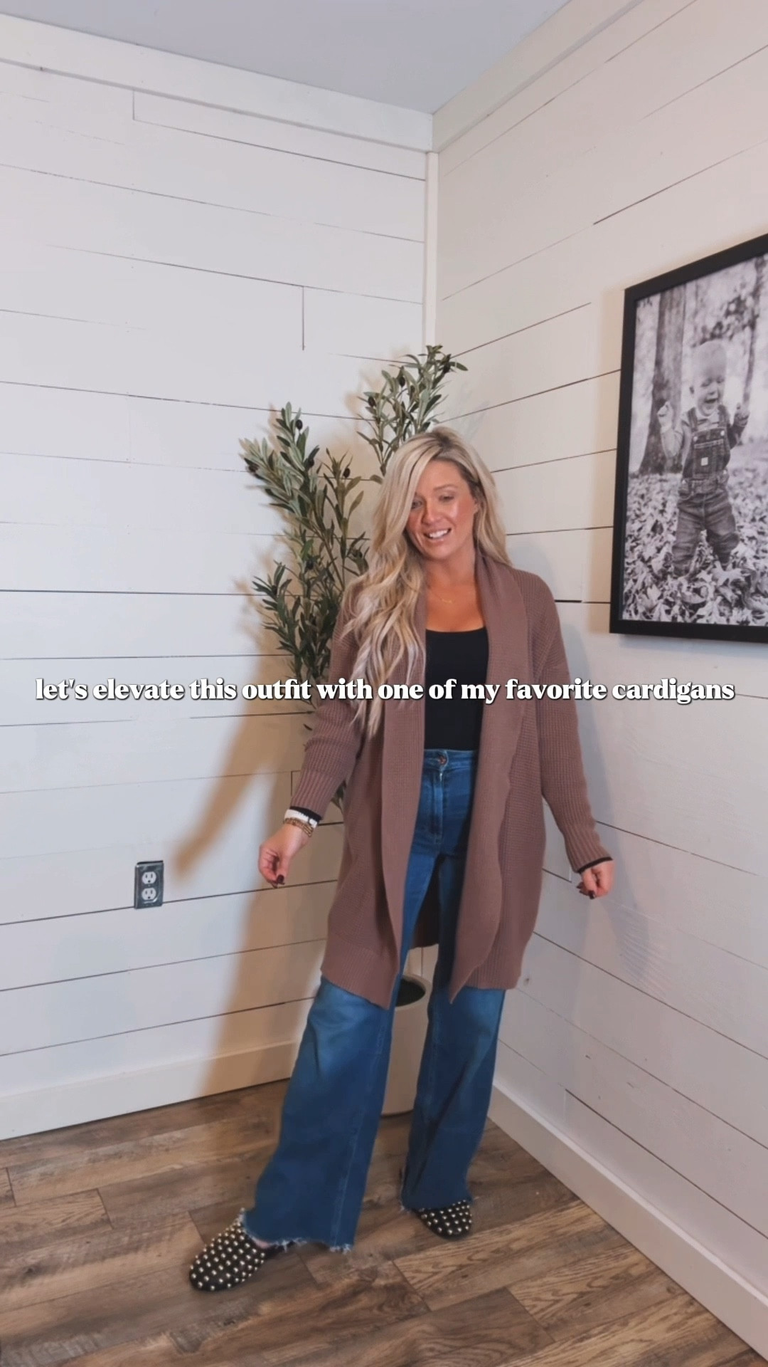 Cardigan
Body suit
Jeans (Paige) size 26
Target flats


#LTKmomlife #LTKootd #LTKgrwm