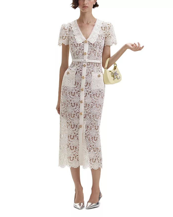 Lace Midi Dress | Bloomingdale's (US)