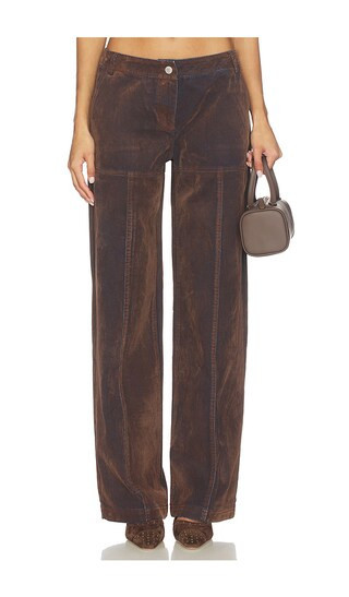 BY.DYLN Azalea Cargo in Chocolate. - size L | Revolve Clothing (Global)