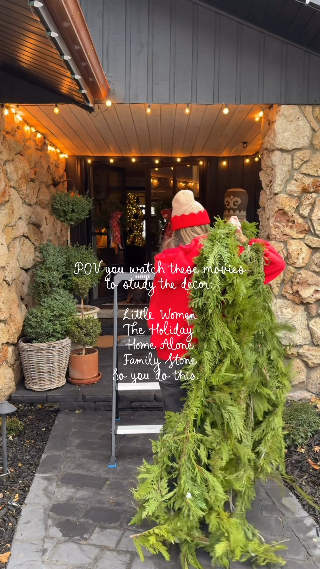 •30% off garlands and other favorites! Sale ends 11-2

•I double the length of my railing or mantle for my garland!!! So 8’ mantel get 16’ of garland  