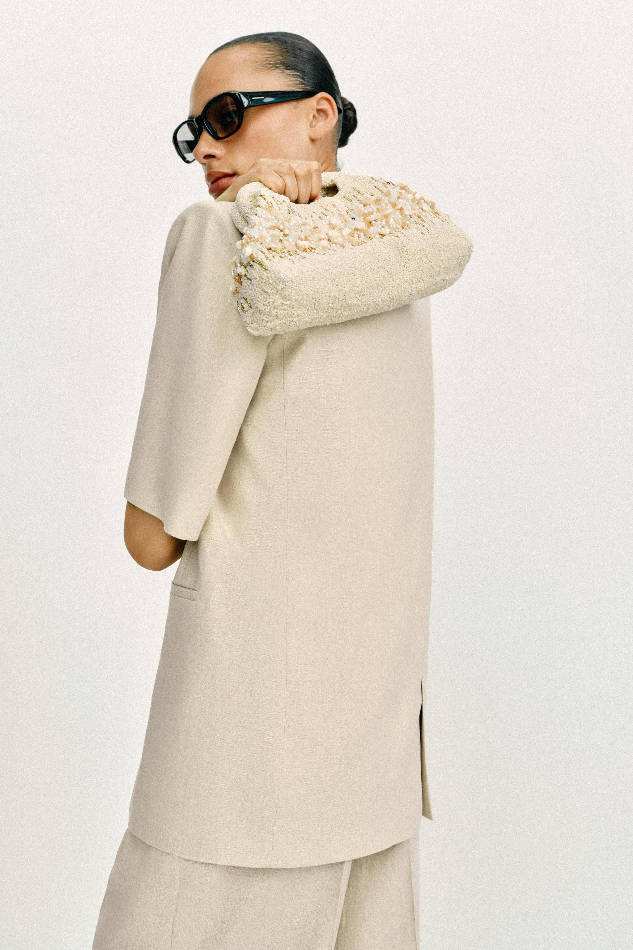 BEADED POUCH BAG | Zara US