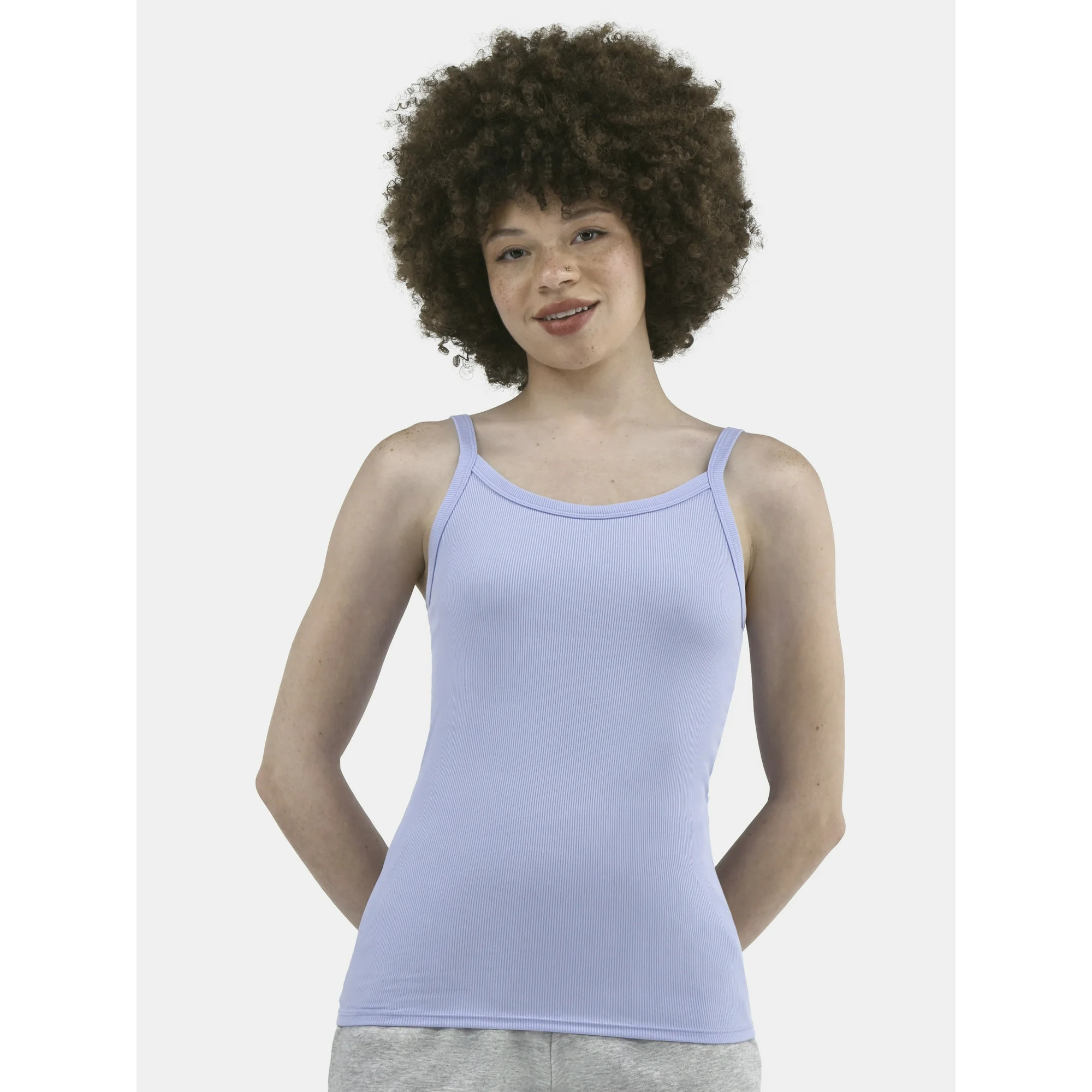 No Boundaries Ribbed Cami Top, 1 or 5-Pack, Women's | Walmart (US)