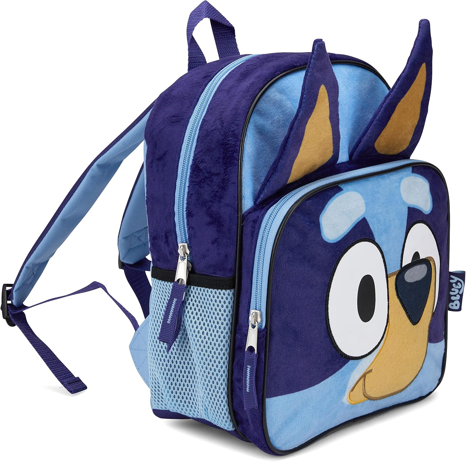 BLUEY Backpack for Girls & Boys for Kindergarten & Elementary School, 12 Inch, Plush with 3D Ears &  | Amazon (US)