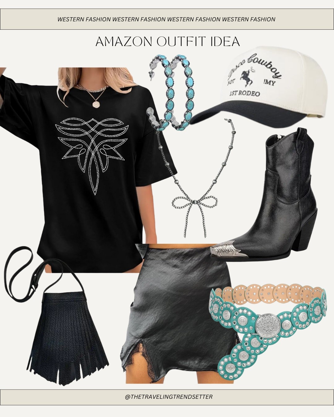 Amazon western fashion- country concert - hat - turquoise - tee shirt dress - how to style - music festival


#LTKStyleTip #LTKFindsUnder100 #LTKFindsUnder50