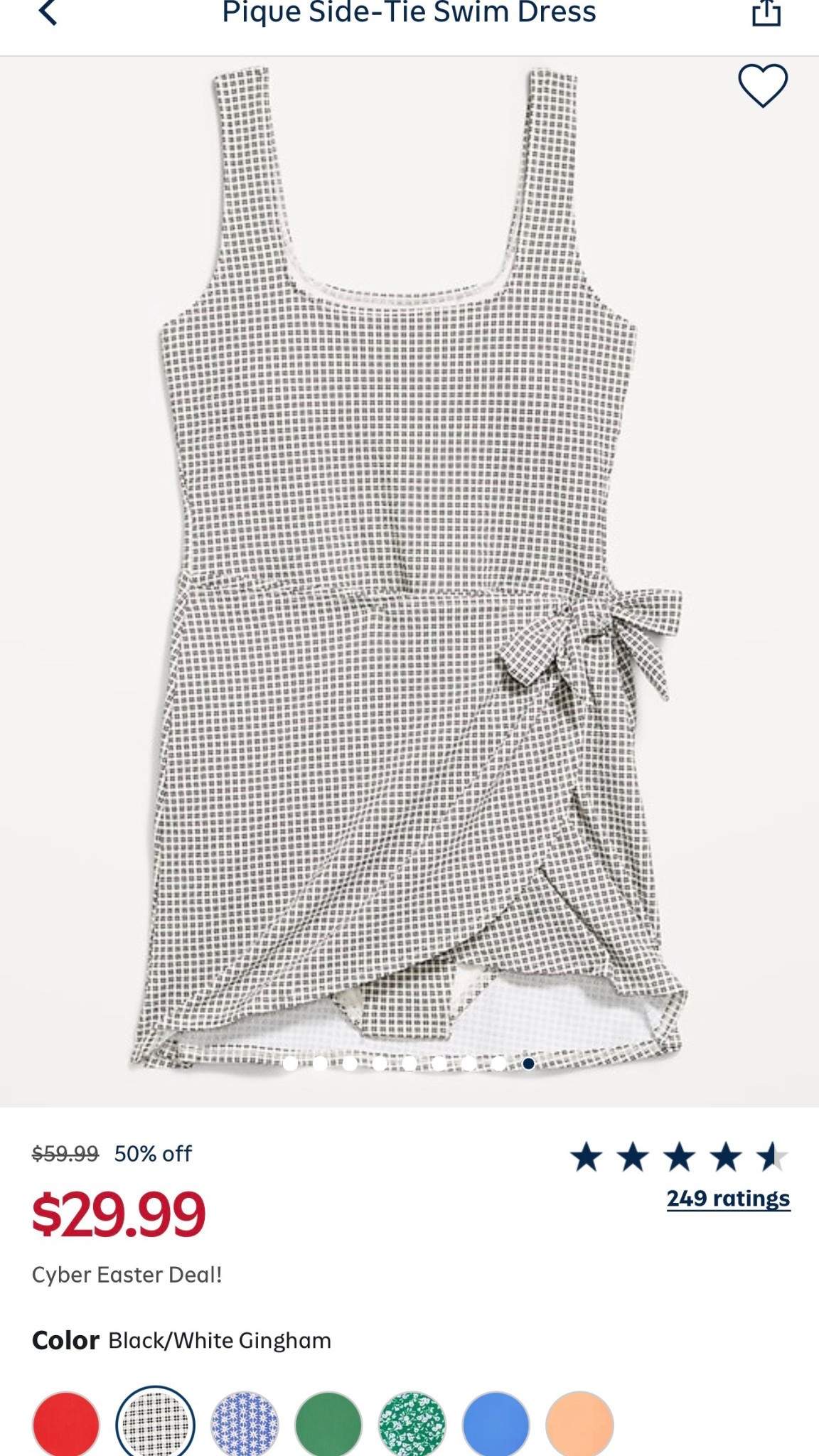I’ve seen this cute mom approved swimsuit on my fyp quite a bit and I think I’m going to order and try it out! Which color is your fav? 

Old navy is 50% sitewide right now! 

#LTKSaleAlert #LTKmomlife #LTKSeasonal