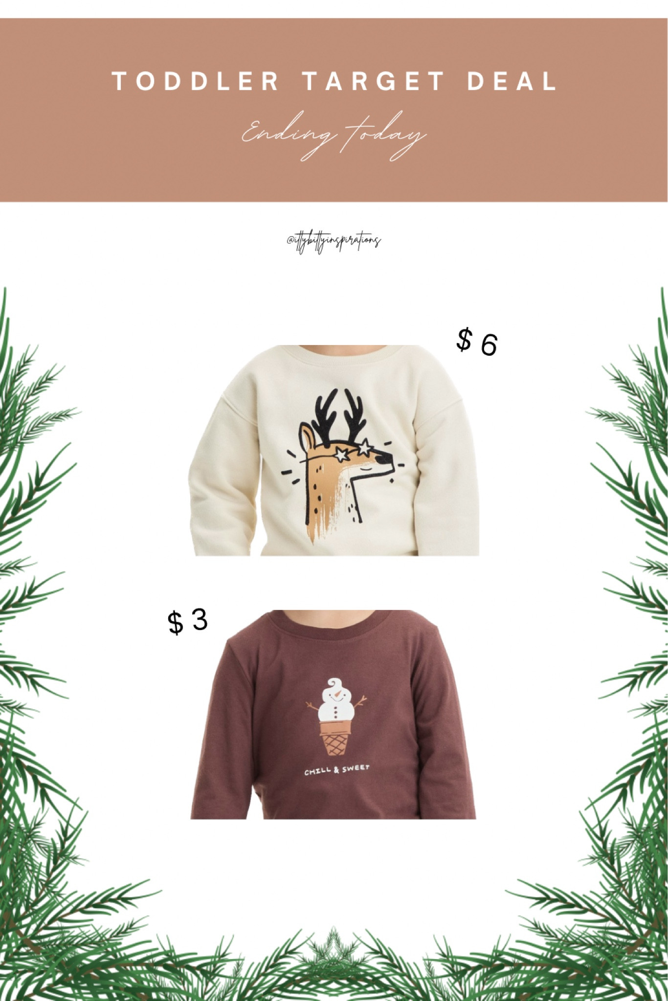 The cutest little holiday shirts for under $10! ⛄️❄️🦌 

#targetdeal
#holidayshirt
#cyberdeal
#blackfriday

#LTKKids #LTKHoliday #LTKCyberWeek