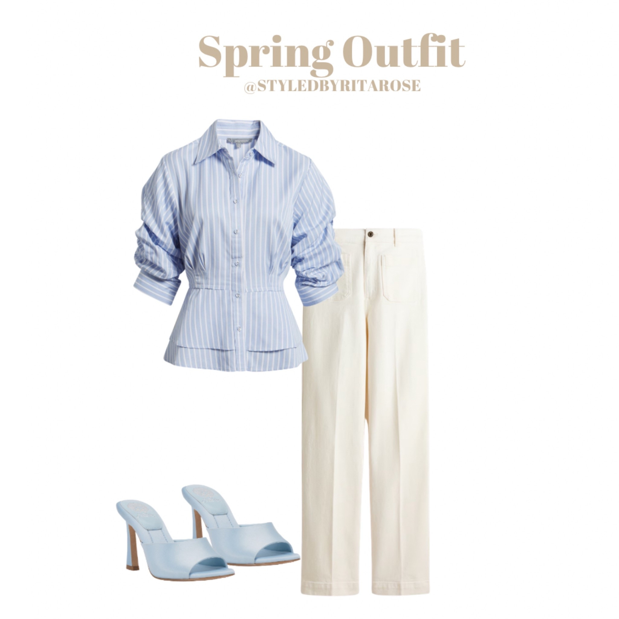Cute Spring Outfit. Also, a great work outfit, office outfit. 

#LTKootd #LTKSpringSale #LTKWorkwear