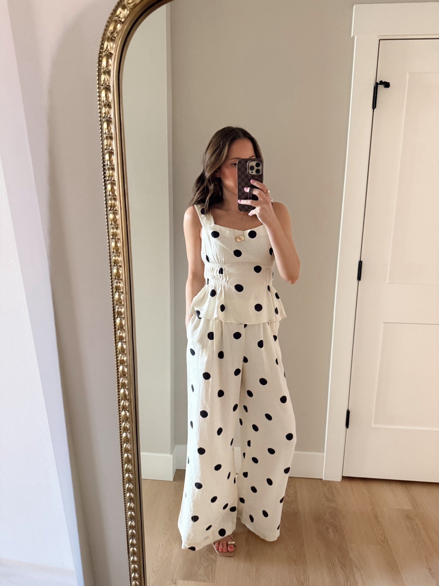 The cutest set and it’s currently on sale! Wearing xs in both pieces 

Polka dots, matching set, target style, target finds, outfit inspo 

#LTKSaleAlert