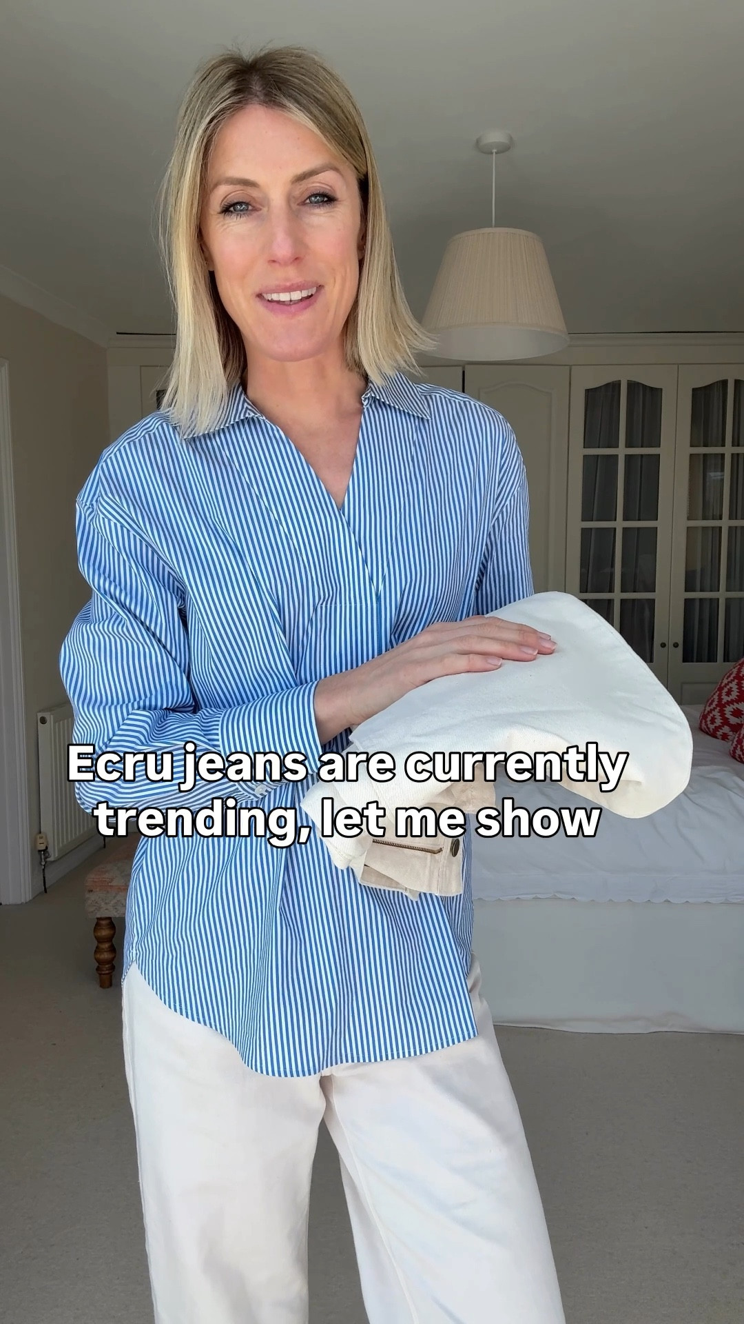 Ecru jeans are trending - here’s how I’m styling mine for spring 

#LTKspring #LTKjeans #LTKstyletip