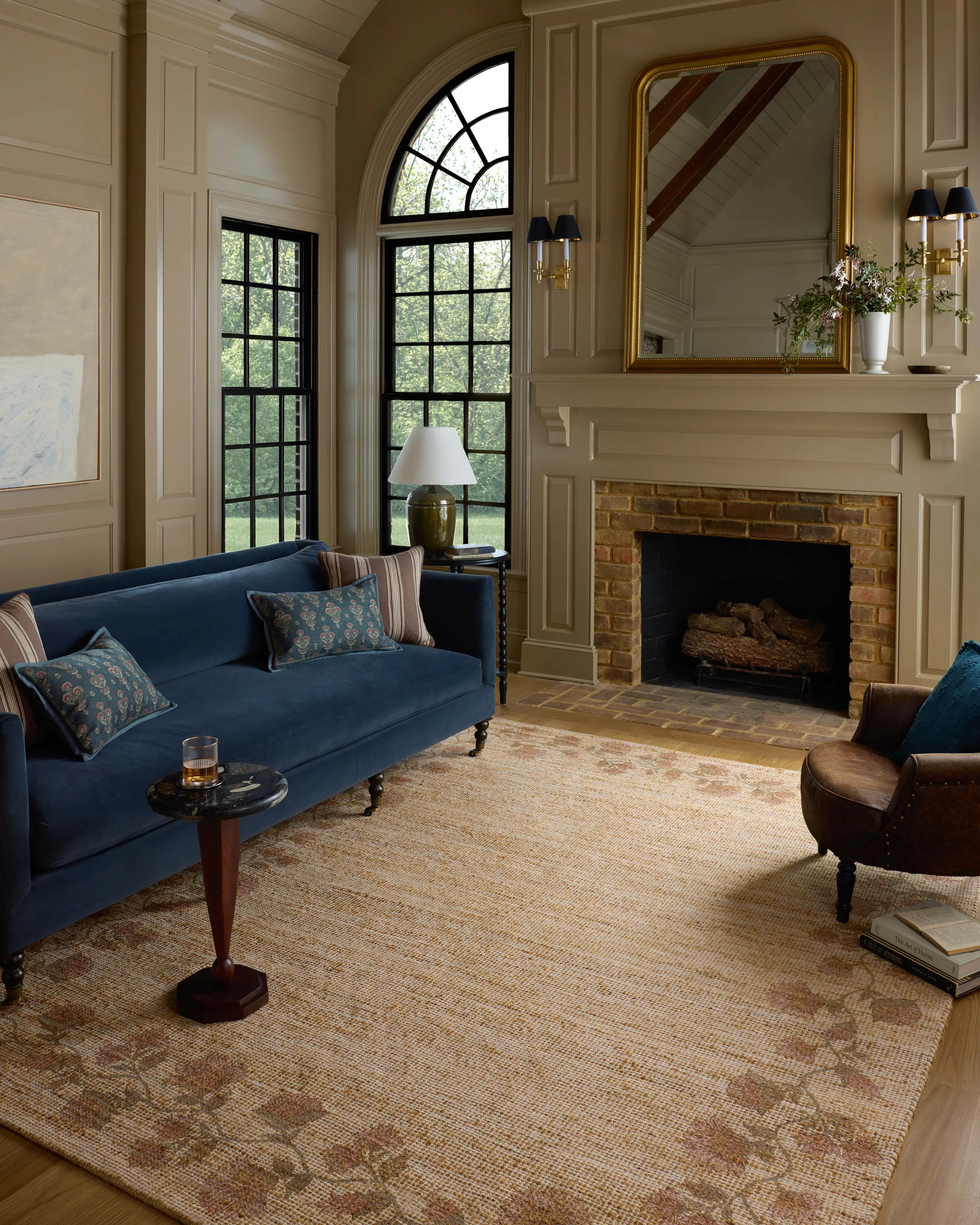 Chris Loves Julia x Loloi Rue Natural / Multi Area Rug | Wayfair North America