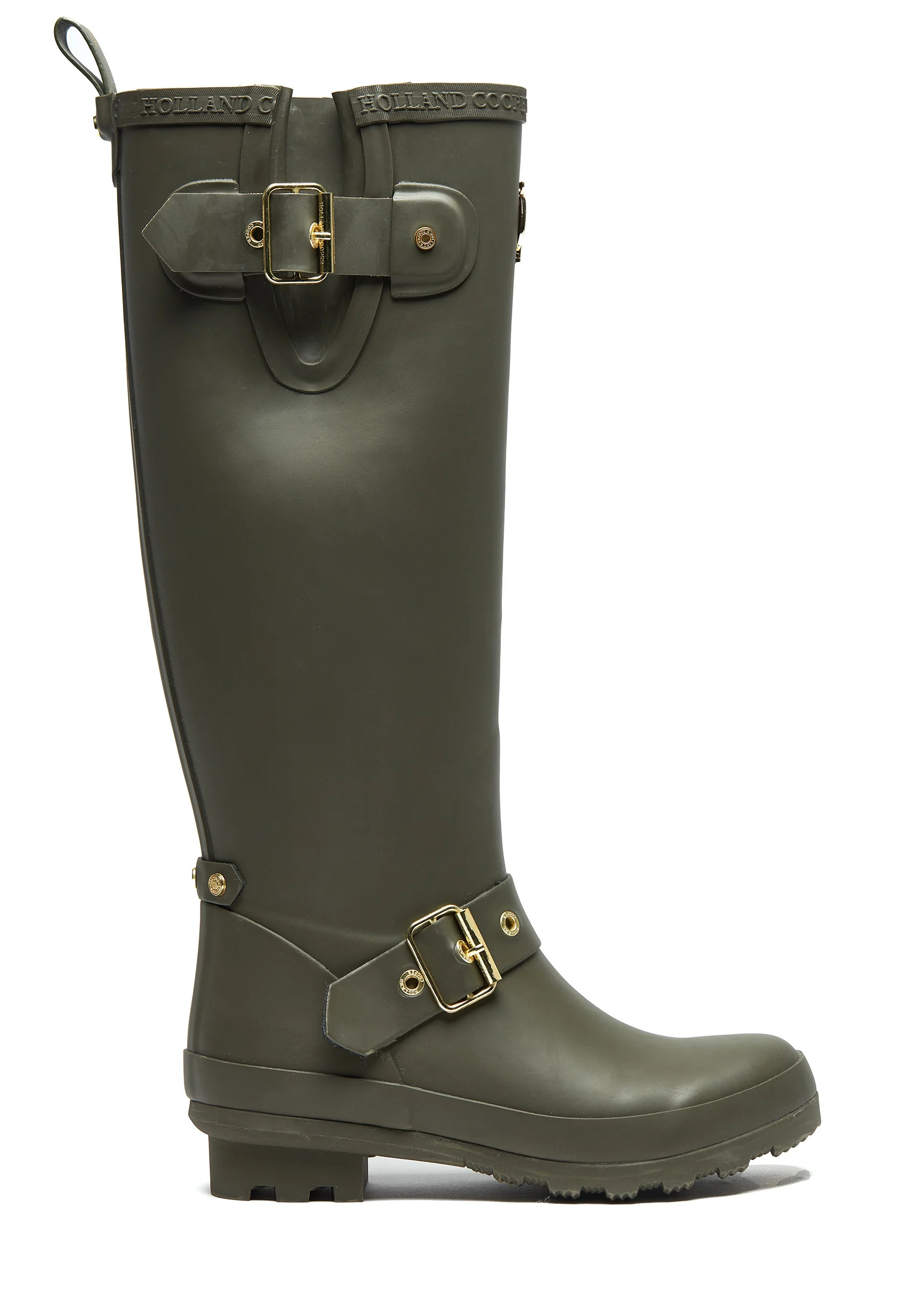 Sherpa Lined Regency Wellington (Matte Green) | Holland Cooper