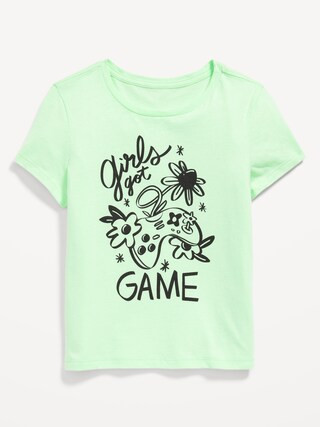 Short-Sleeve Graphic T-Shirt for Girls | Old Navy (US)