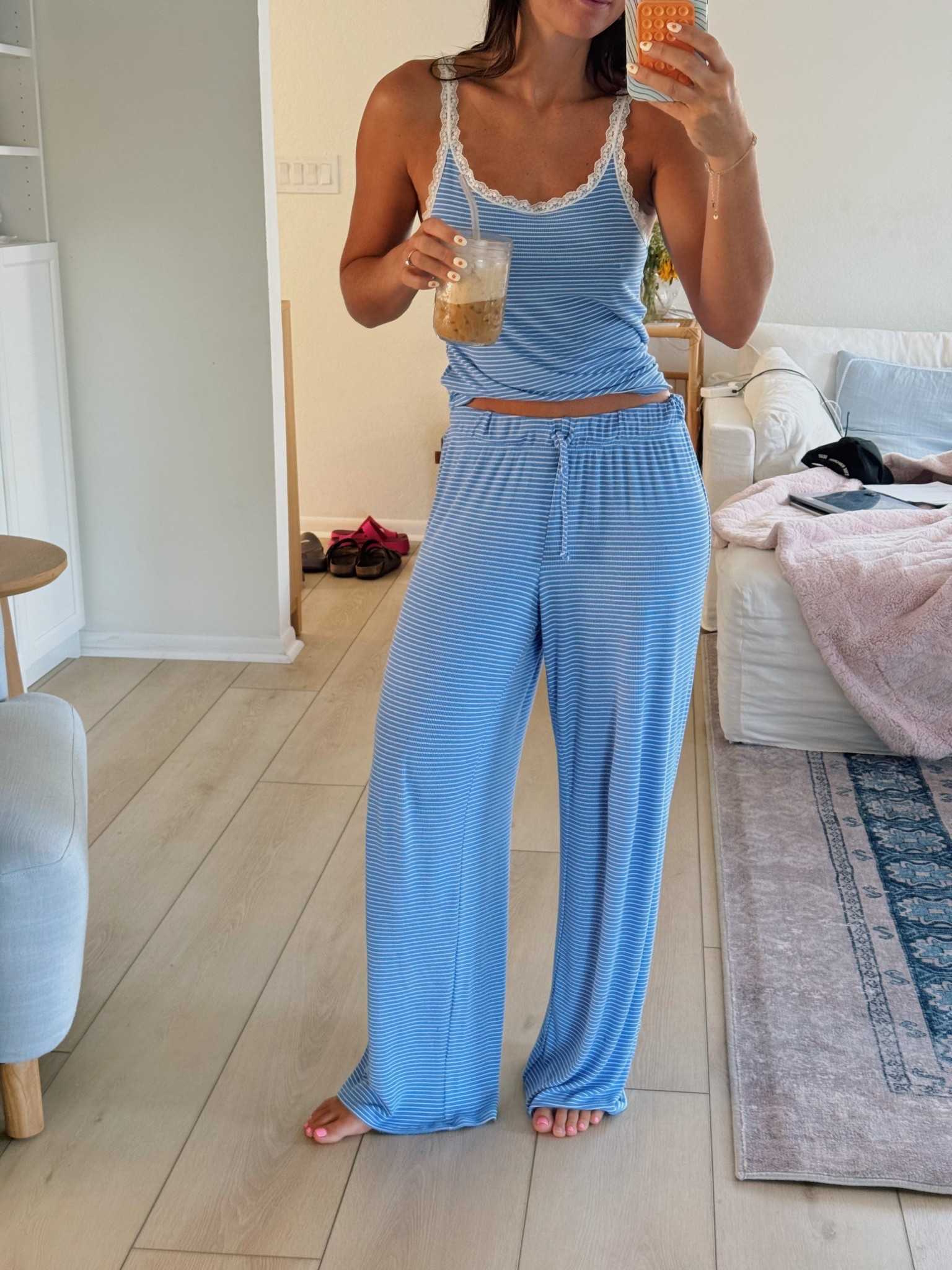 New fav pjs SO soft and comfortable
They run oversized I am wearing an XS


#LTKStyleTip #LTKSeasonal #LTKSaleAlert