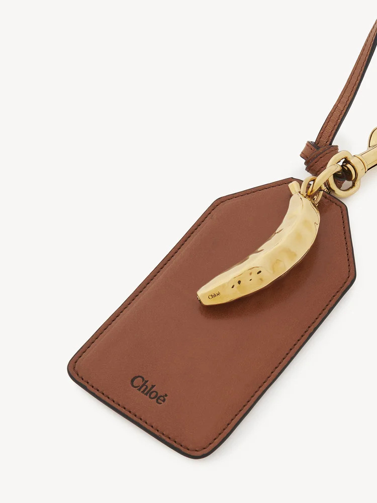 Banana tag in shiny leather | Chloe US