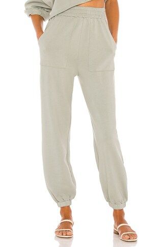 Lovers and Friends Pocket Jogger in Sage Green from Revolve.com | Revolve Clothing (Global)