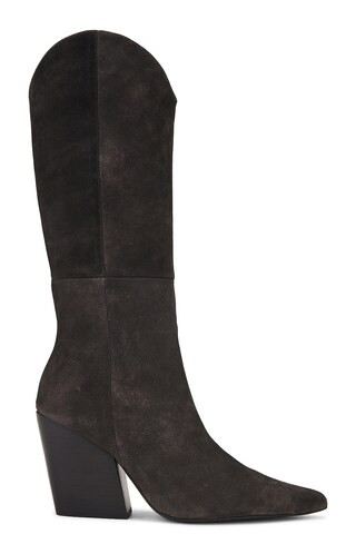 BLACK SUEDE STUDIO Le Noa Boots in Brown from Revolve.com | Revolve Clothing (Global)