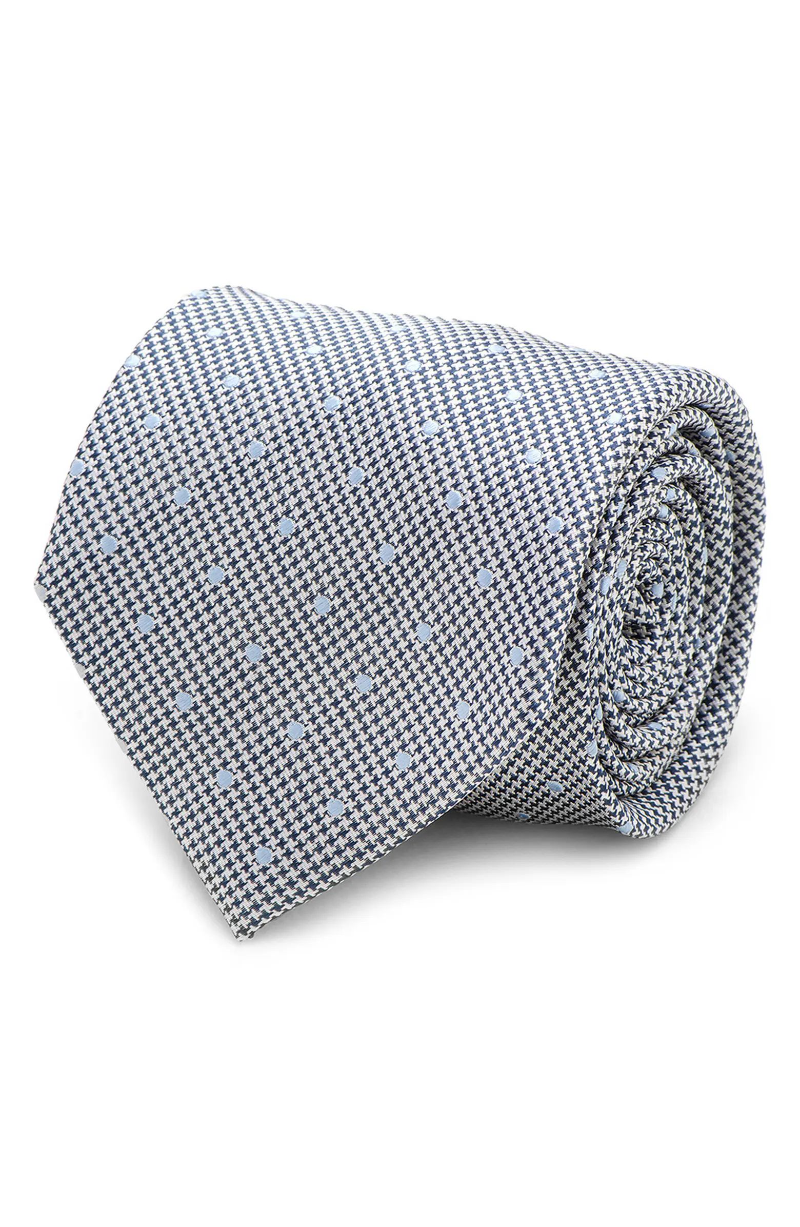 Houndstooth Dot Silk Tie | Nordstrom