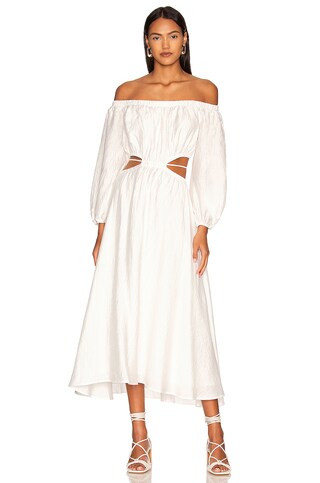 ASTR the Label Cassian Dress in White from Revolve.com | Revolve Clothing (Global)