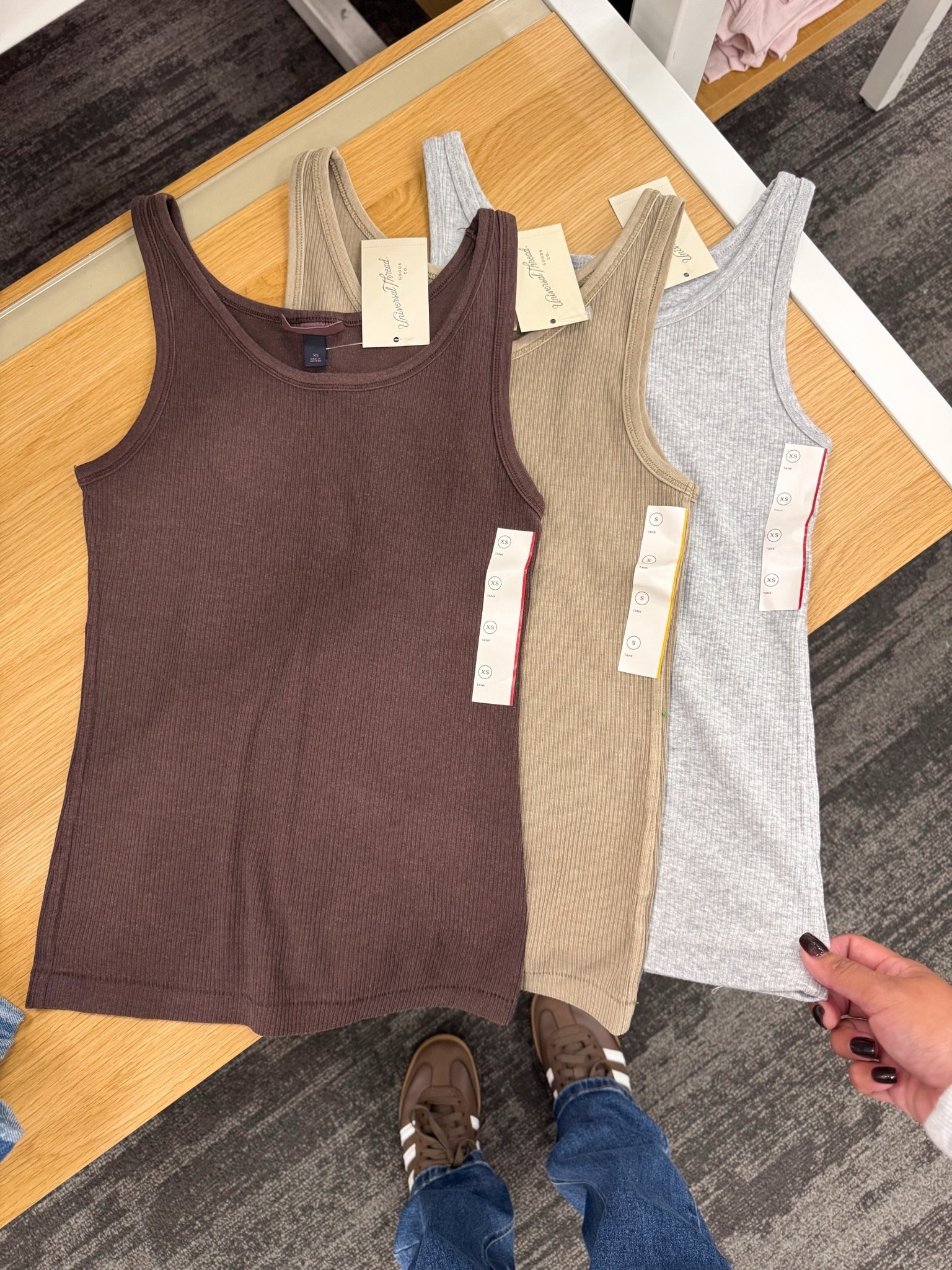 40% off ribbed tanks! 

targer deals, target style

#LTKSaleAlert #LTKootd