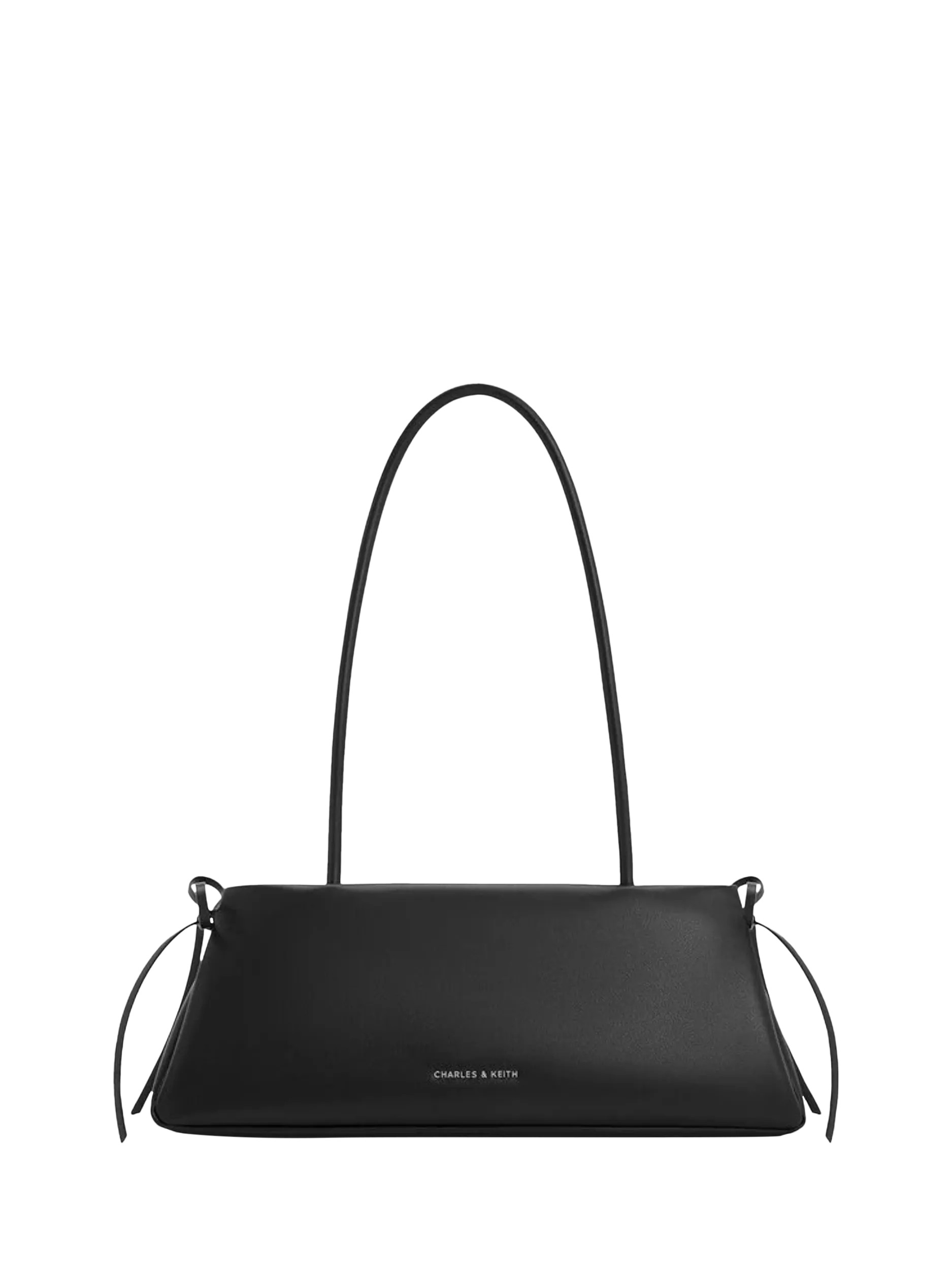 Hazel East West Shoulder Bag, Noir | John Lewis (UK)