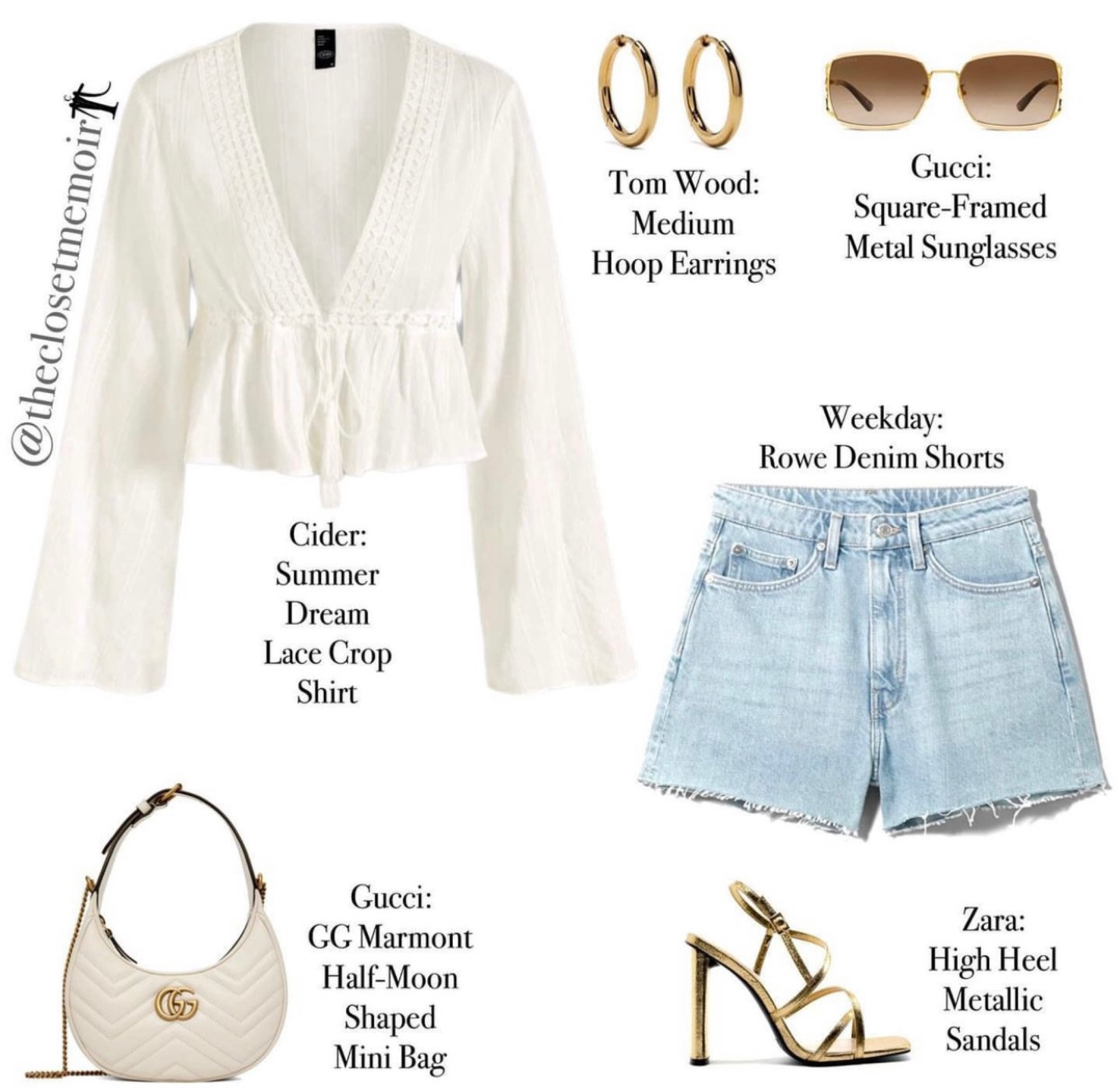 Summer Pieces: White, Denim & Gold Accessories😍

#LTKeurope #LTKSeasonal #LTKstyletip