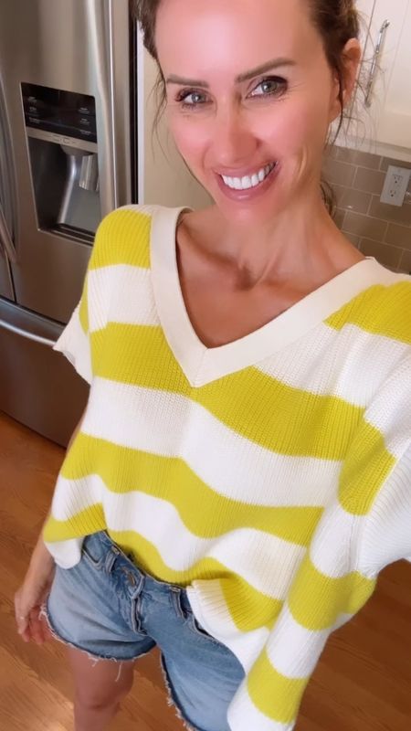 striped sweater for spring 

#LTKfindsunder100 #LTKstyletip #LTKSeasonal