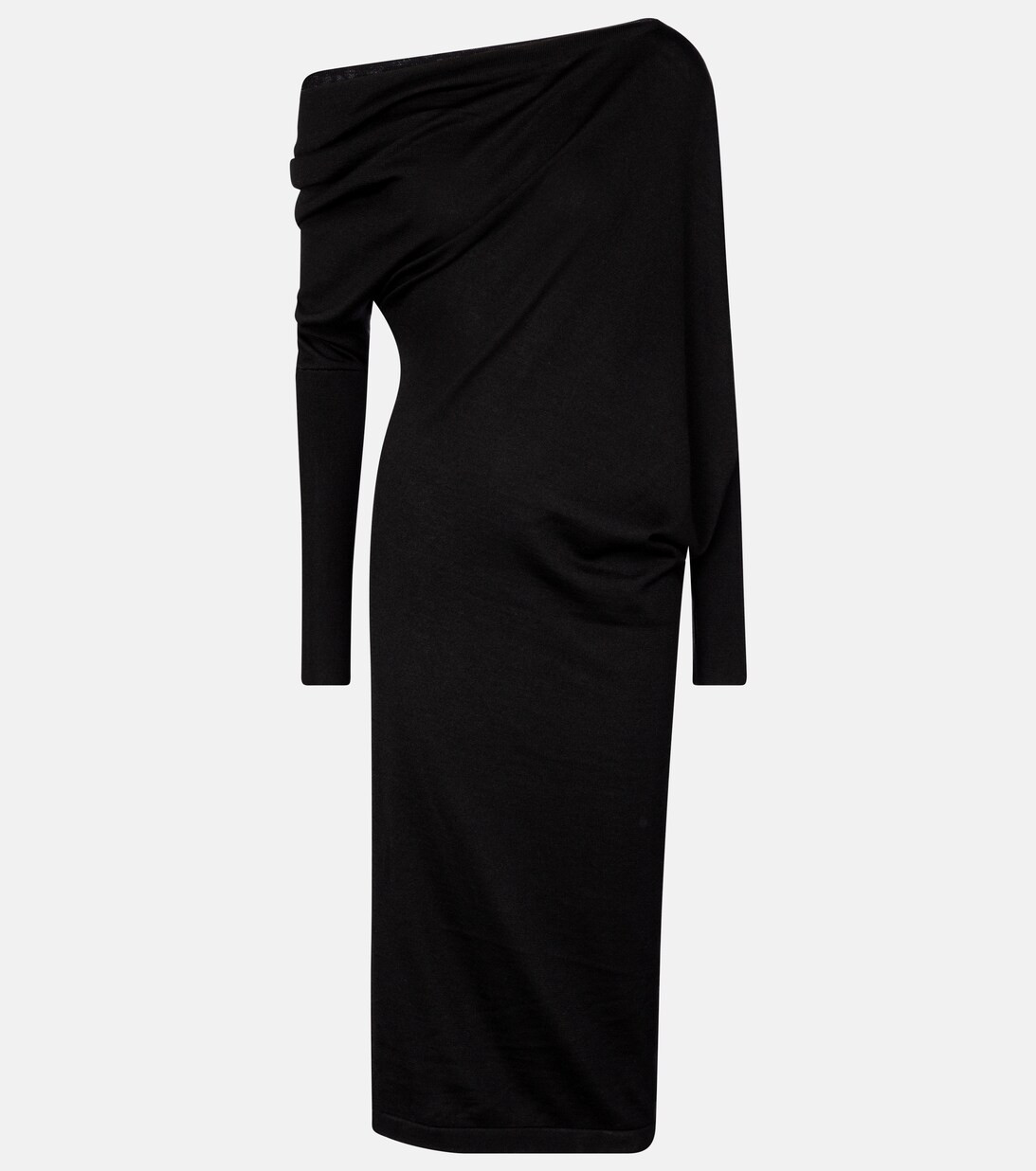 Robe midi en cachemire mélangé | Mytheresa (FR)