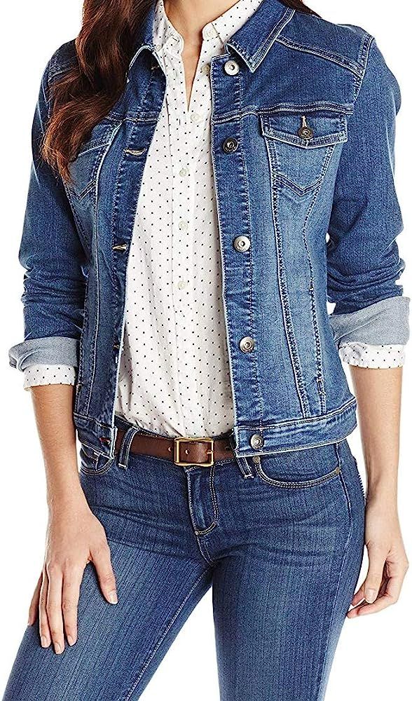 Wrangler Authentics Women's Authentics Denim Jacket | Amazon (US)