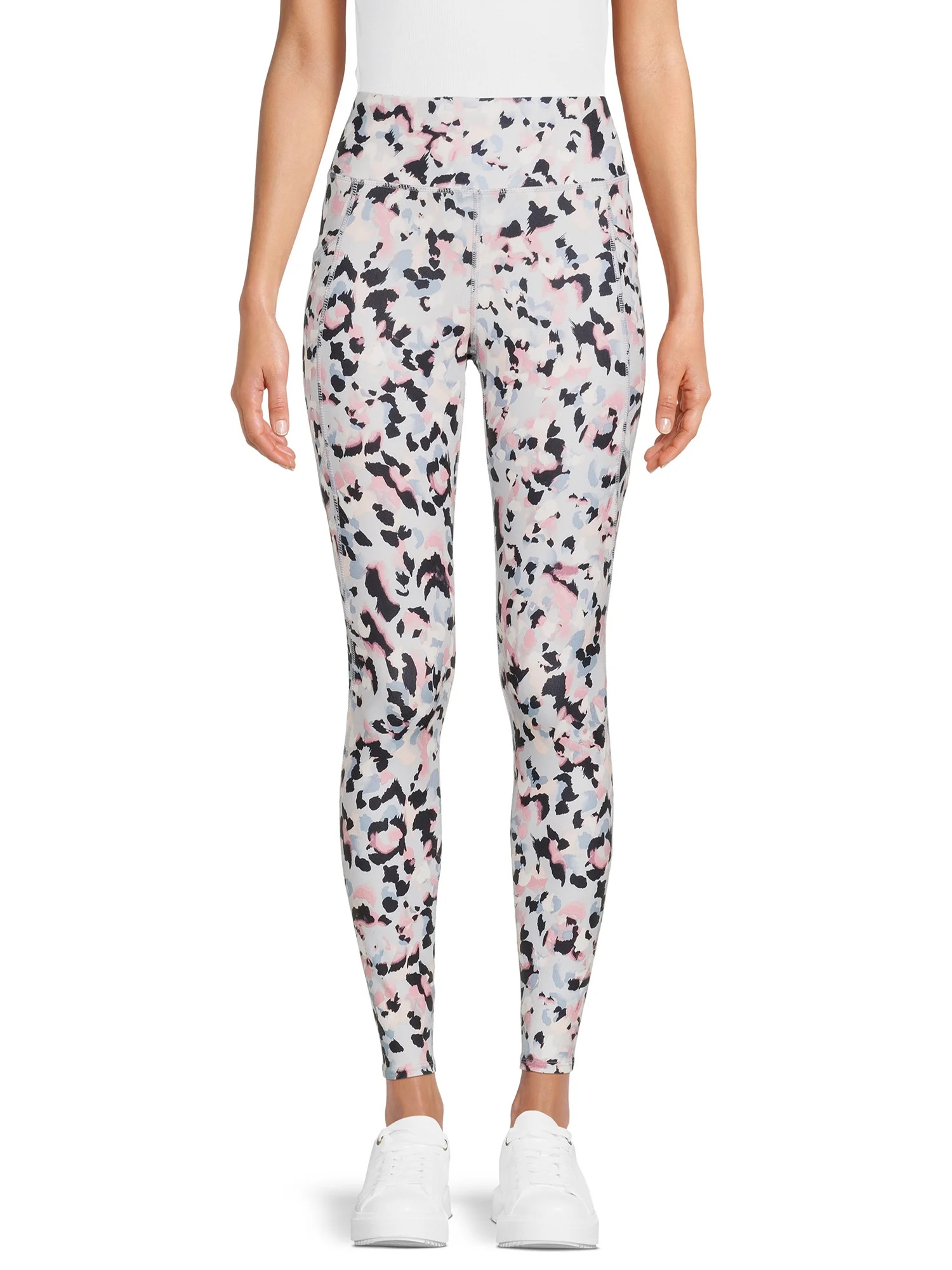 Avia Women's High Waist Fashion Performance Legging With Side Pockets - Walmart.com | Walmart (US)