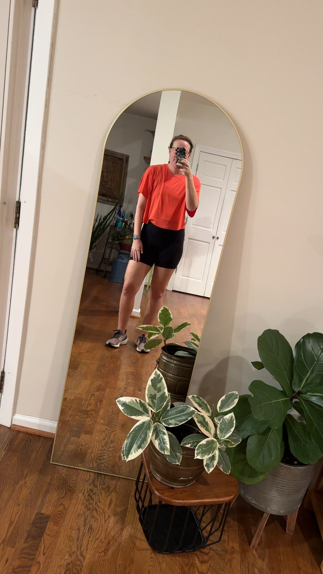 Love this mirror so much! Also linking my workout fit. Both top and bottom are TTS  

#LTKVideo #LTKHome #LTKSaleAlert