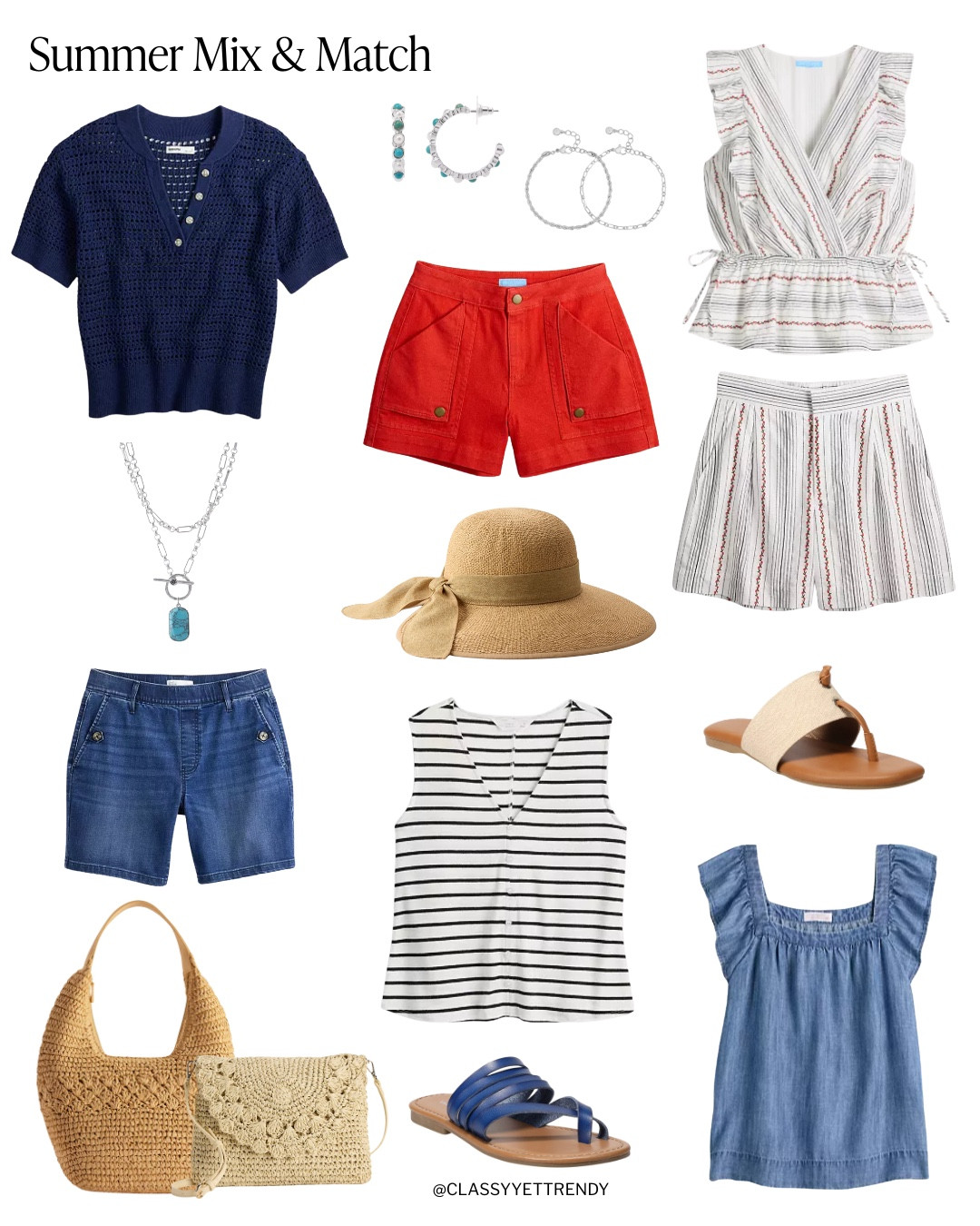 Summer Outfits Mix and Match, from Kohl’s Epic Deals Summer Sale ☀️Everything is affordable under $42 ✔️ Wear these outfits while you travel on vacation, to your July 4th weekend festivities and throughout the summer!

@kohls #Kohlsfinds #kohls #kohlsdeals #easysummerstyle #summervacationoutfits #summeroutfits #summervacation #summerstyle #budgetstyle #budgetfashion #affordablestyle #affordablefashion 

#LTKSaleAlert
