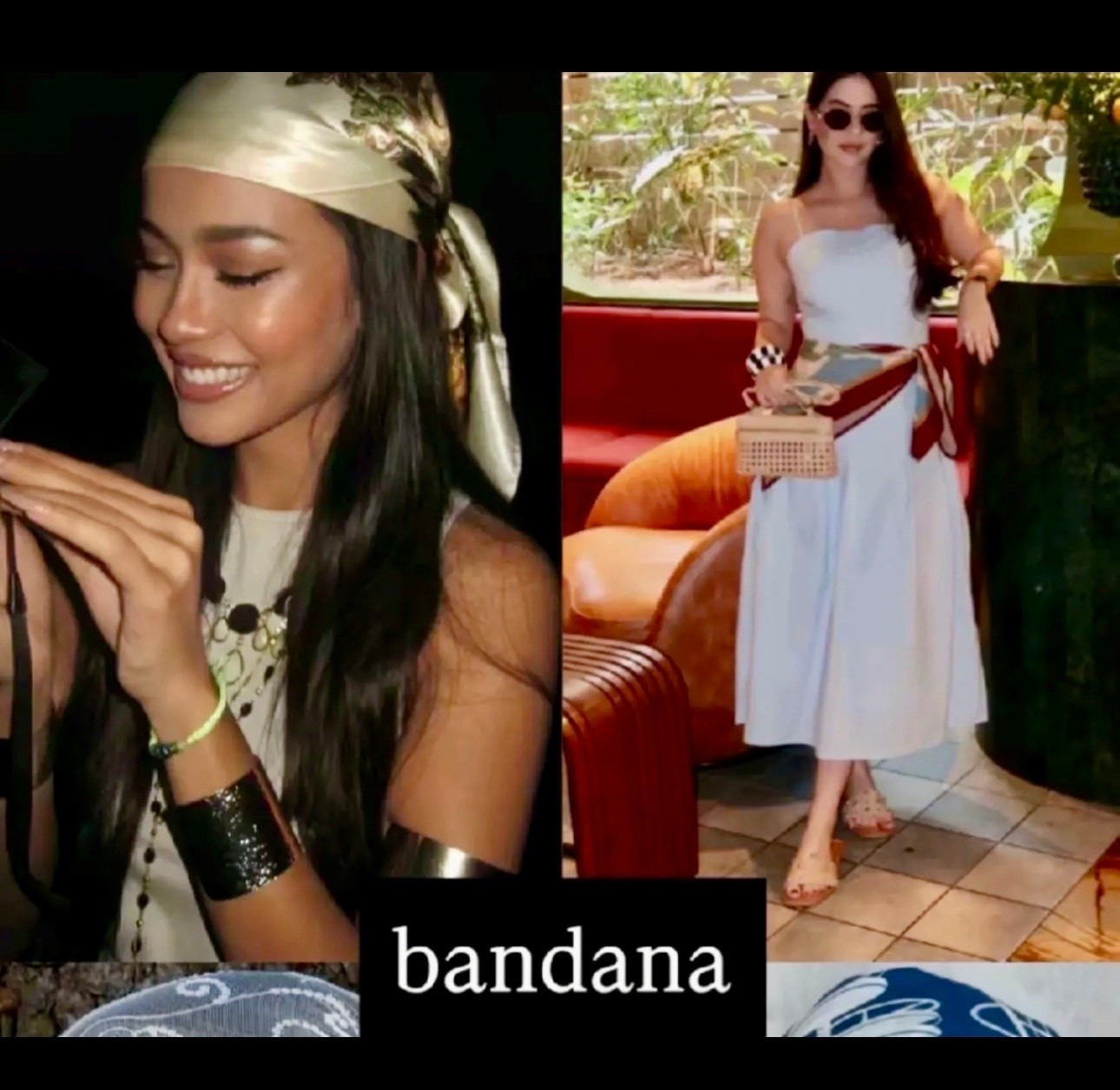 Wearing a scarf like a bandana or a belt is the new trend this summer… #scarves #bandana #trendystyles #hairstyles

#LTKOver40 #LTKootd #LTKSaleAlert
