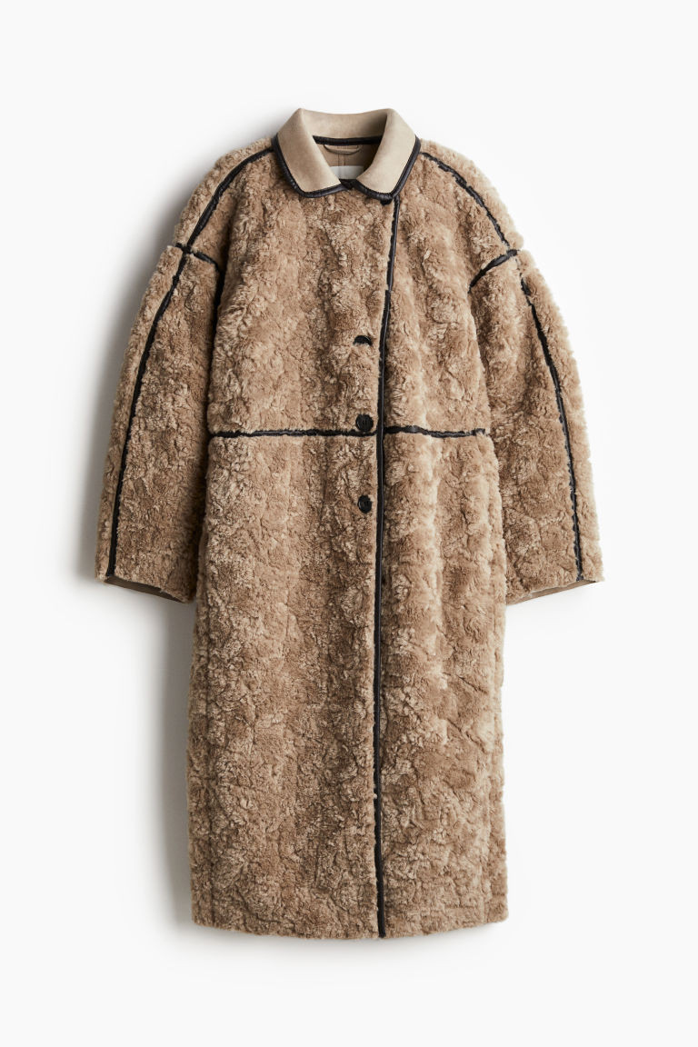 H & M - Teddy coat - Beige | H&M (UK, MY, IN, SG, PH, TW, HK)