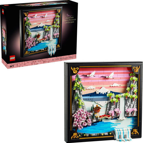 LEGO ART Japanese Cherry Blossom Landscape 31218 | Barnes & Noble