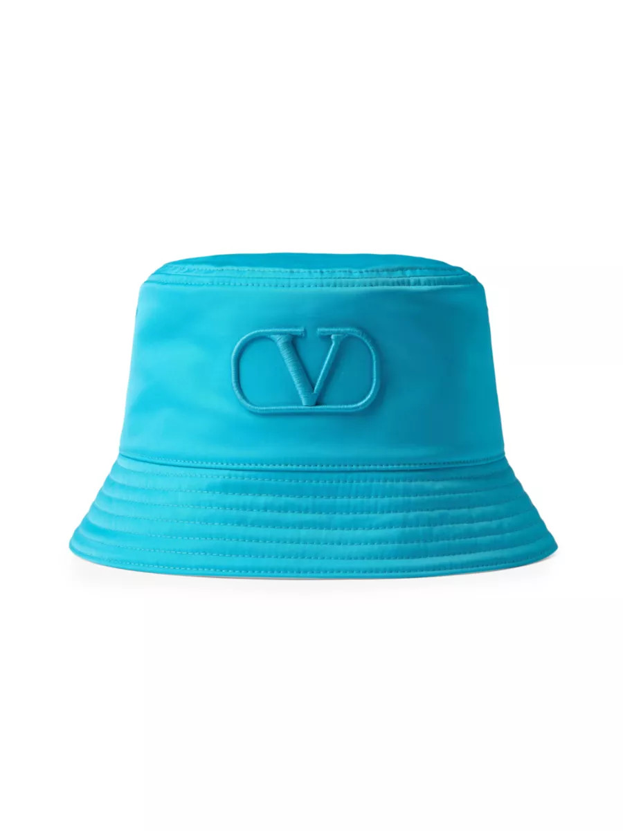 Vlogo Signature Nylon Bucket Hat with Vlogo Embroidery | Saks Fifth Avenue