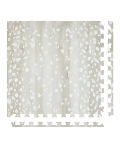 House of Noa Baby Play Mat – 4'x8' Shea Fawn – Set of 8 Tiles – Cushioned EVA Foam Play Mat for Floor, Soft Interlocking Baby Crawling Mats for Hard Floors | Amazon (US)