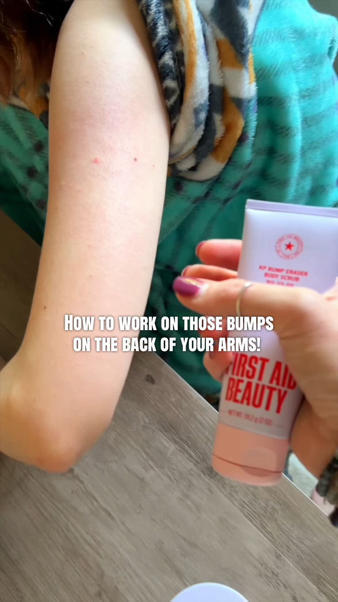 Bumps on the body can be uncomfortable or people don't like the way they look. KP bump scrub could be an option for you!
#exfoliation #firstaidbeauty #beauty #skincare #cosmetics

#LTKSaleAlert #LTKBeauty #LTKselfcare