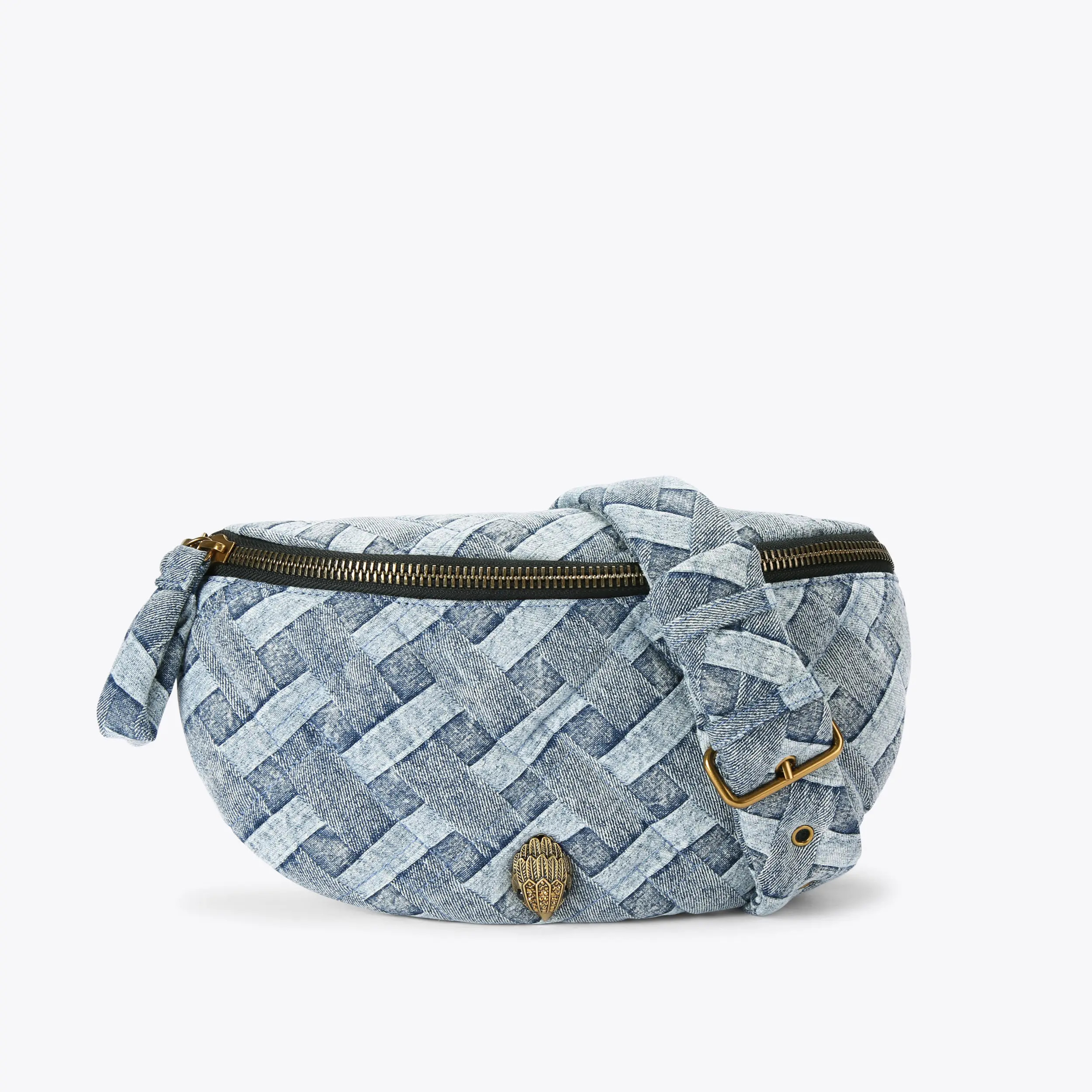 denim kensington belt bag | Kurt Geiger US