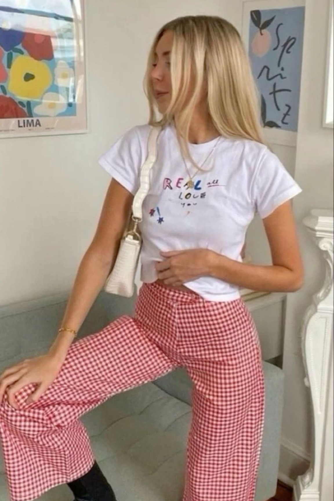 Summer outfit ideas summer outfit inspo cropped pants inspo spring outfit inspiration red gingham outfit red gingham pants

#LTKFestival #LTKSeasonal #LTKxMadewell