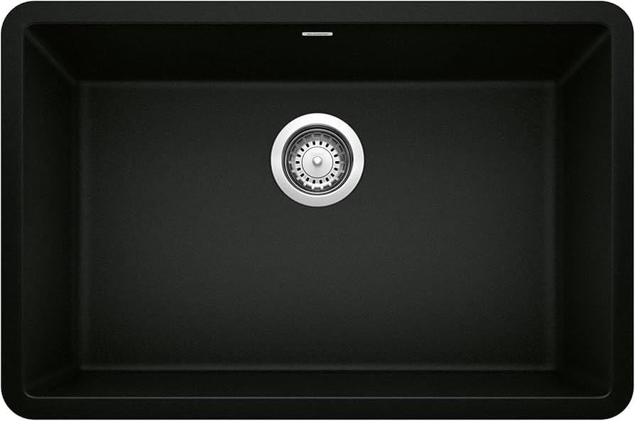 BLANCO 442930 Precis Kitchen Sink, Coal Black | Amazon (US)