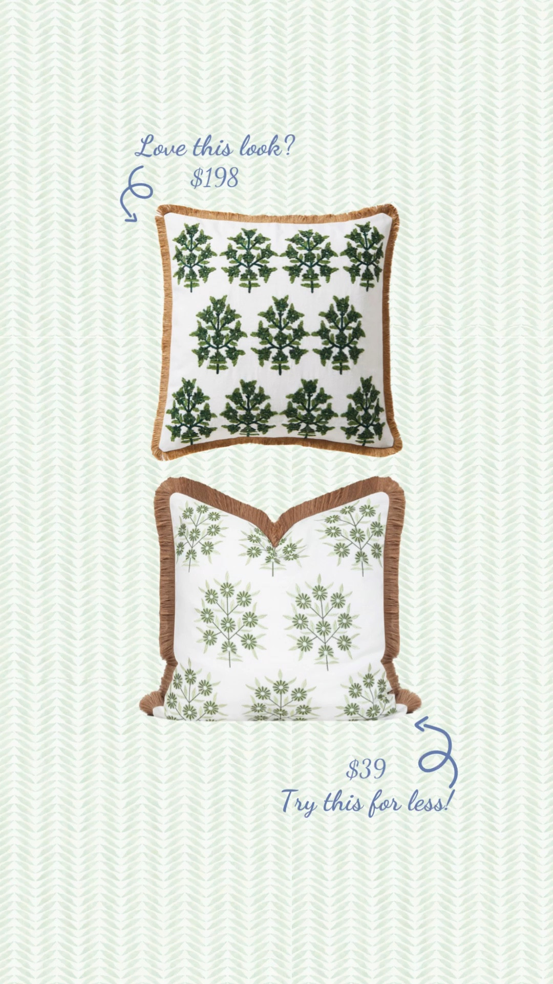 Serena and lily dupe
Serena and lily lookalike
Serena and lily look for less
Designer dupe
Designer look for less
Designer lookalike
Grandmillennial pillows
Green and blue pillow covers
Affordable pillow cases 
Affordable pillow covers 

#LTKfindsunder50 #LTKstyletip #LTKhome