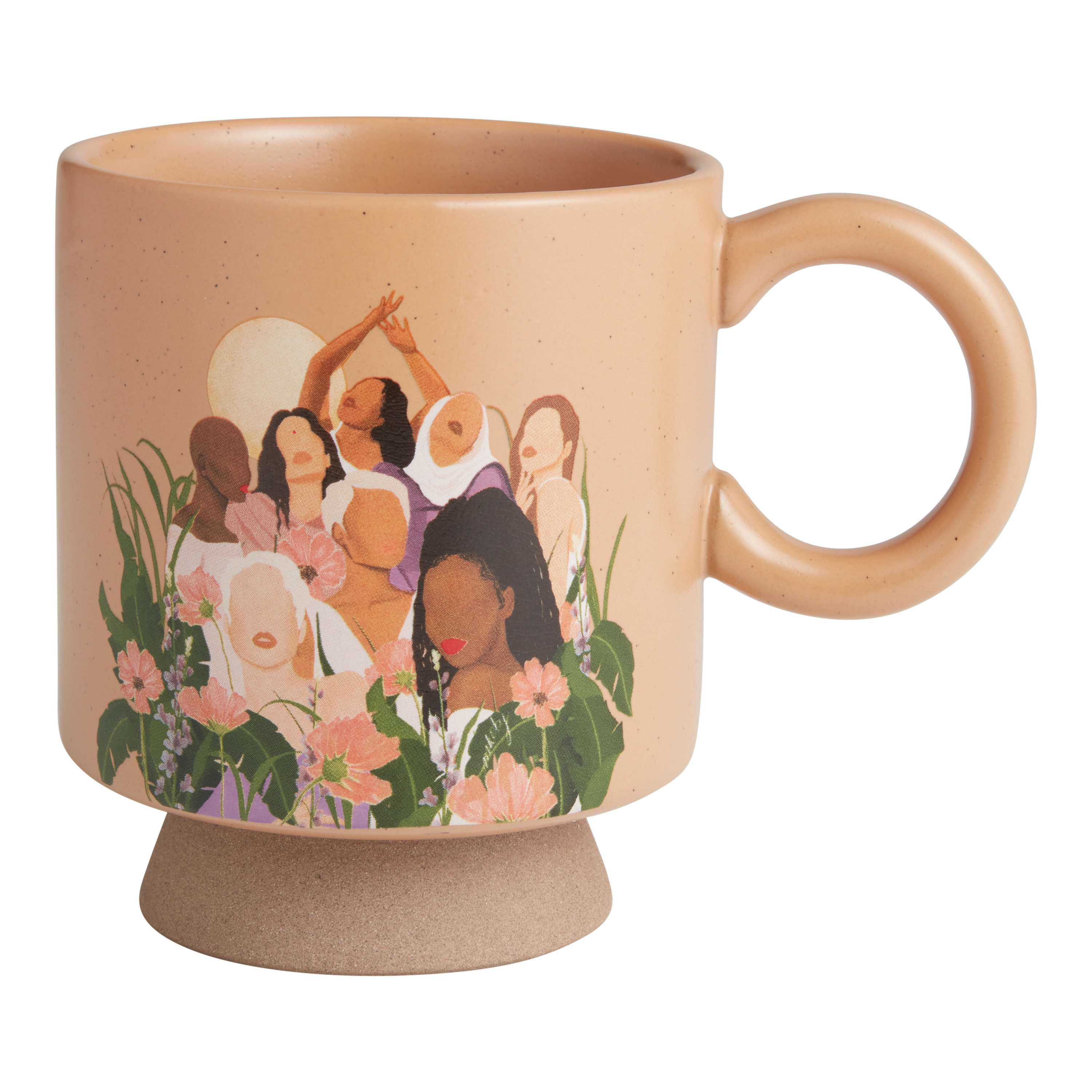 Kolor Me Koby Oasis Tan Women Ceramic Mug | World Market